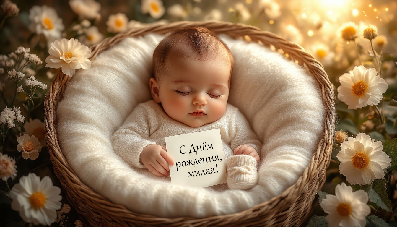 Теплые поздравления с рождением ребенка и удивительные факты о младенцах
