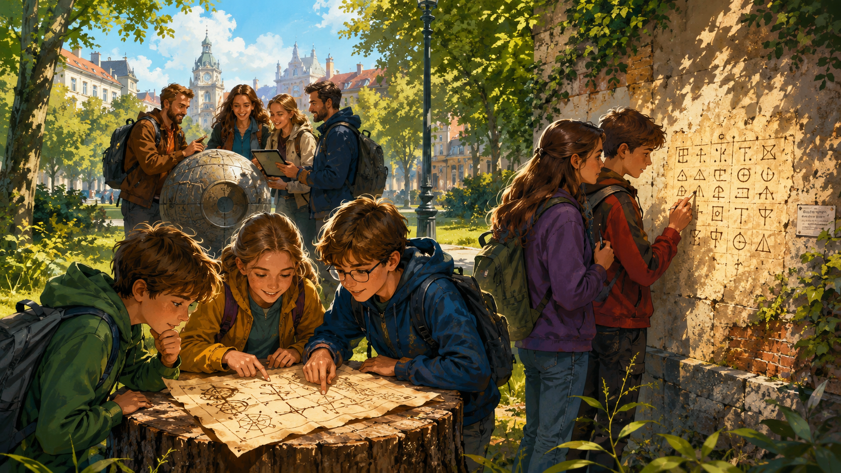 Уличные игры, которые тренируют смекалку и логику
