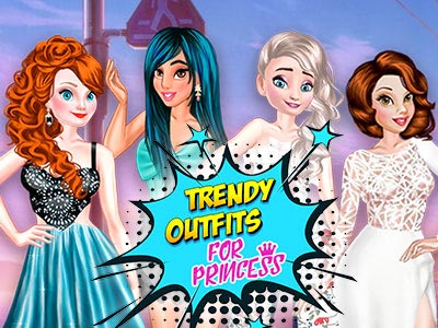 Trendy Outfits for Princess играть онлайн
