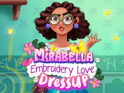 Mirabella Embroidery Love Dress Up играть онлайн