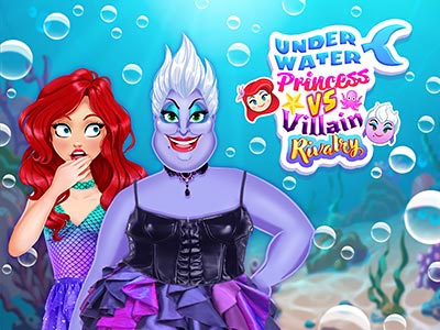 Underwater Princess Vs Villain Rivalry играть онлайн
