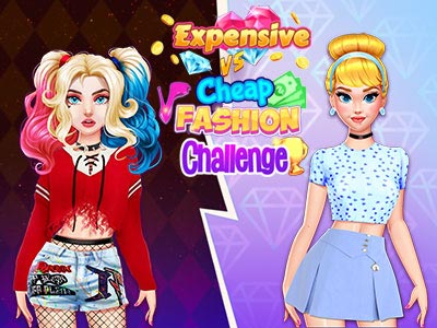Expensive vs Cheap Fashion Challenge играть онлайн