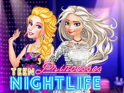 Teen Princesses Nightlife играть онлайн