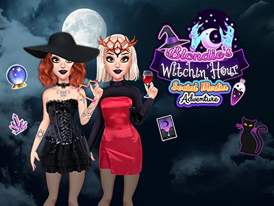 Blondie's Witch Hour Social Media Adventure играть онлайн