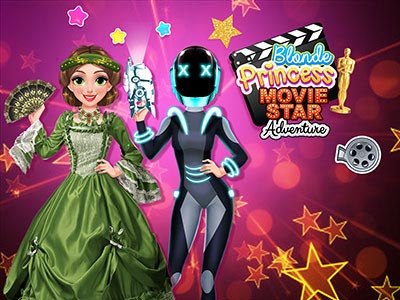Blonde Princess Movie Star Adventure играть онлайн