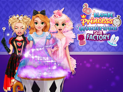 Blonde Princess Wonderland Spell Factory играть онлайн