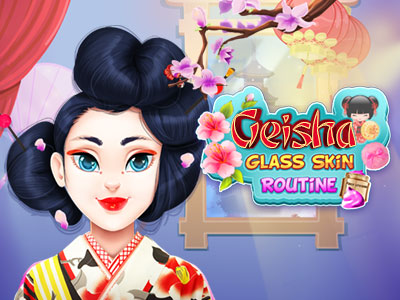 Geisha Glass Skin Routine играть онлайн