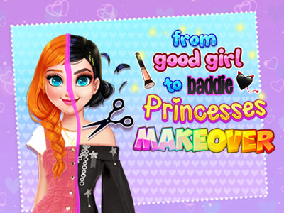 From Good Girl To Baddie Princess Makeover играть онлайн