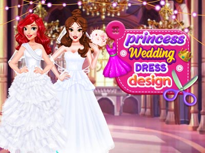 Princess Wedding Dress Design играть онлайн