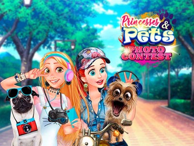 Princesses And Pets Photo Contest играть онлайн