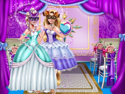 Princesses Masquerade Ball играть онлайн