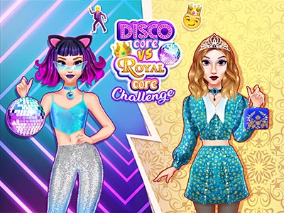 Disco Core vs Royal Core Challenge играть онлайн