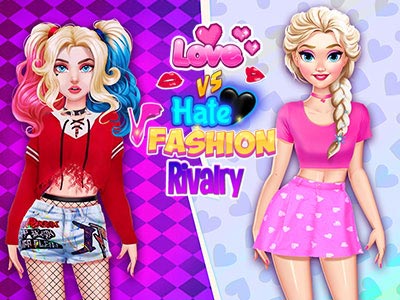 Love vs Hate Fashion Rivalry играть онлайн