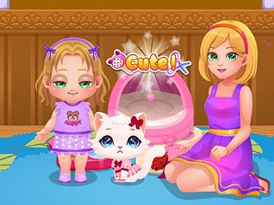 Baby Cathy Ep24: Kitty Time играть онлайн
