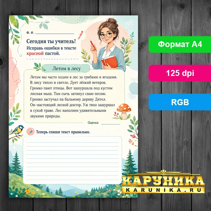 Учимся исправлять ошибки: яркие задания для 2-4 класса