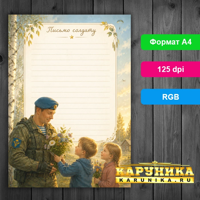 Напиши письмо солдату - подари тепло и поддержку